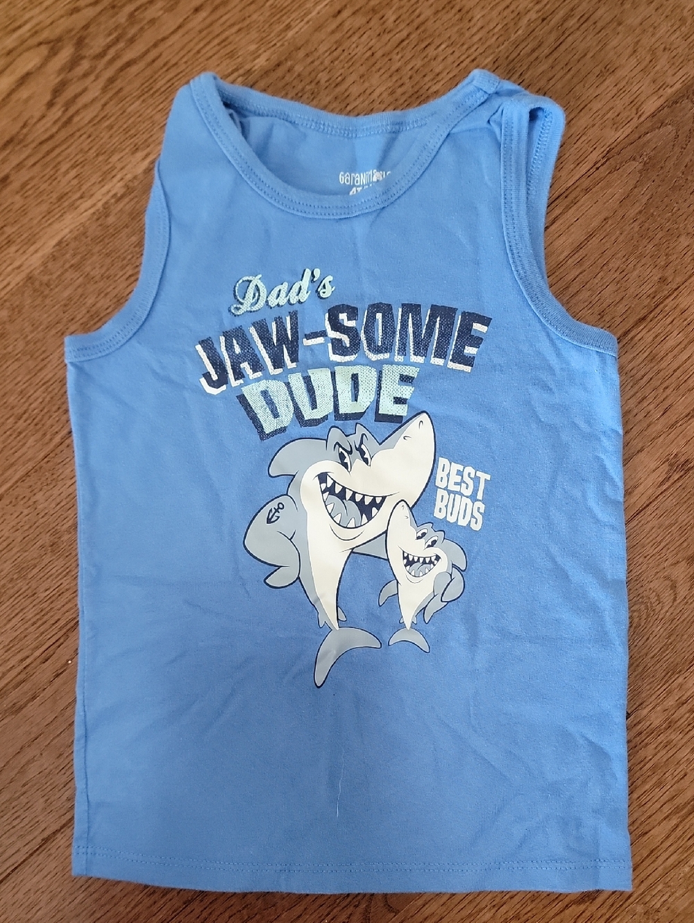 Garanimals Blue Shark Graphic Tank Top for Kids